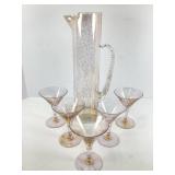 Martini and Pitcher Set