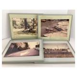 Set of Four Framed Photographs