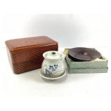 Japanese Bento Box and Drink Saucers
