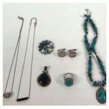 Assorted Sterling Jewelry