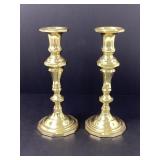Solid Brass Candle Holders