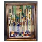 Frank Lloyd Wright Stained Glass Decor