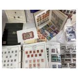 Three Filled Stamp Books