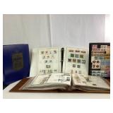 Four Stamp Collector Albums