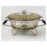 Anchor Hocking Casserole Dish with Warmer