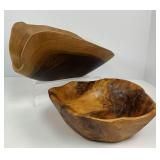 Hand Turned Walnut Bowls