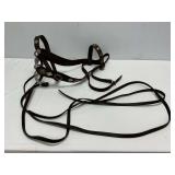 Brown Leather Western Headstall Bridle