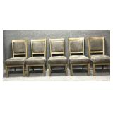 Five Whalen Furniture Dining Side Chairs