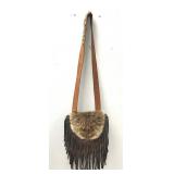 Boho Shoulder Bag Faux Fur