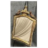 Louis XI Style Gilt Wall Mirror