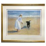 27x33 Signed Lithograph by John De La Vega