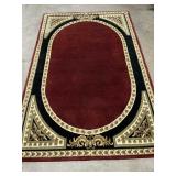 Hand Knotted Traditional Mihrab Style Rug