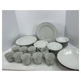 Forty Two Pieces of Empress Dinnerware