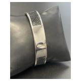 Sterling Designer Cuff