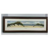 Framed Carolina Dunes Lithograph