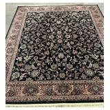 Large Karastan 100% Worsted Wool Pile Rug