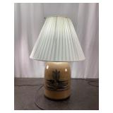 Salt Glazed Stoneware Jug Table Lamp