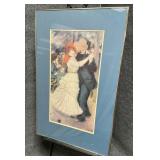 Framed Print of Renoir's Dance at Bougival