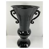 Ebony Black Ceramic Urn