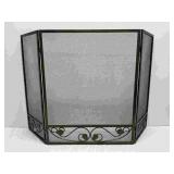 Metal Mesh Fireplace Screen