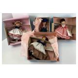 Four Madame Alexander Dolls