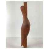 Wood Carved Bird Wall Hanging