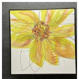 XL Sunshine Digital Floral Painting