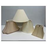 Four Lamp Shades
