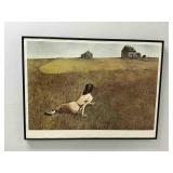 Framed Print of Andrew Wyeth's Christina's World