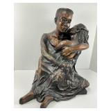 Signed and Numbered Bronze Toned Sculpture