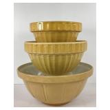 Stoneware Pottery Mixing Bowls