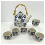 Kahwa Tea Set with Six Cups