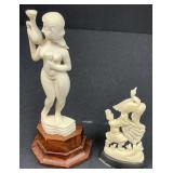 Italian Figurine and Chinese Bird