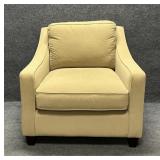Bassett Furniture Beige/Yellow Upholstered Chair