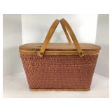 Woven Wicker Picnic Basket