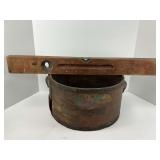 Rustic Bucket and Level