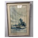 Original Framed Watercolor