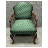Mid 20th Century Queen Anne Style Mahogany Chair
