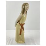 Lladro Naughty Girl with Straw Hat