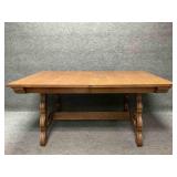 Vintage Spanish Mediterranean Style Dining Table