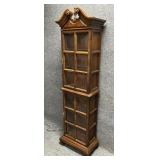 Tall Vintage Lighted Traditional Curio