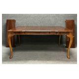 Queen Anne Style Expandable Cherry Dining Table