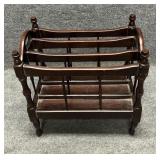 Canterbury Wood Magazine Rack