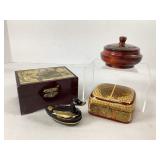 Chinese Wooden Trinket Boxes