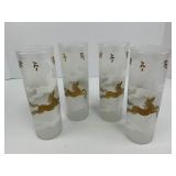 Vintage Libbey Cavalcade Tom Collins Glasses