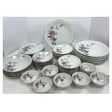 Hand-Painted China Rose China