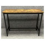 Rustic Narrow Console or Bar Table