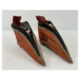 Antique Chinese Silk Lotus Shoes