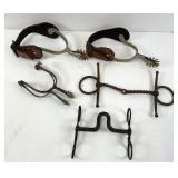 Vintage Spurs And Bits