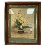 Vintage Floral Still Life By Elmer W Greene
